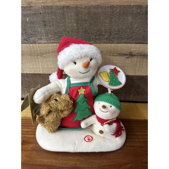 Hallmark Jingle Pals 2015 Time For Cookies Snowman Dog Music Motion W/Tags - Picture 1 of 7